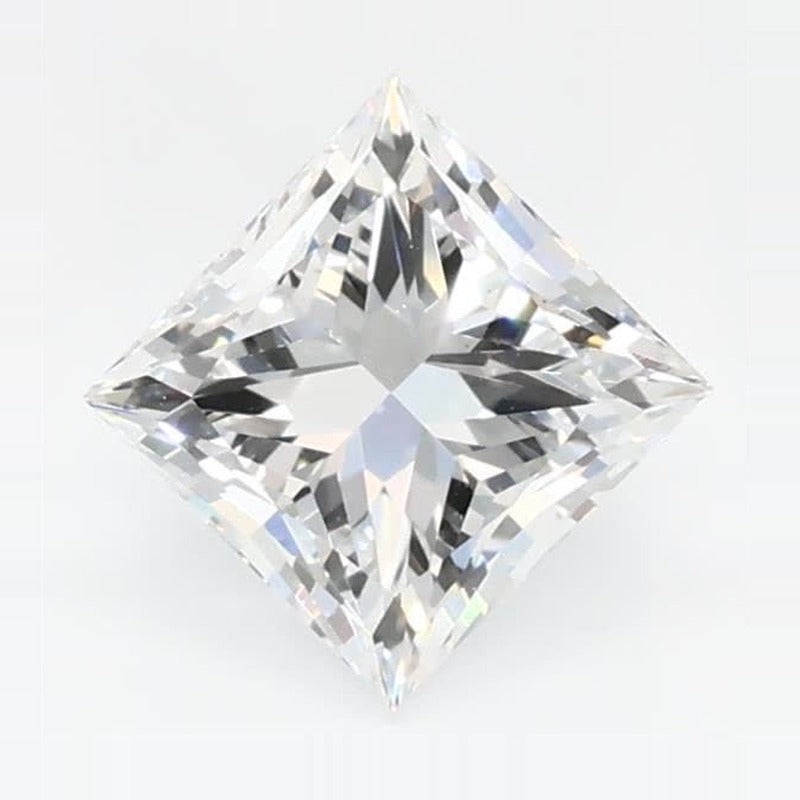 0.81 ct Lab-Grown Diamond – D VS1 – Square Cut – GCAL Certified — Sapphire Row · cut7