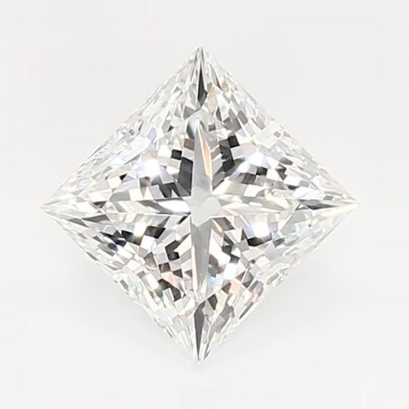 0.79 ct Lab-Grown Diamond – D VVS2 – Square Cut – GCAL Certified — Sapphire Row · cut7