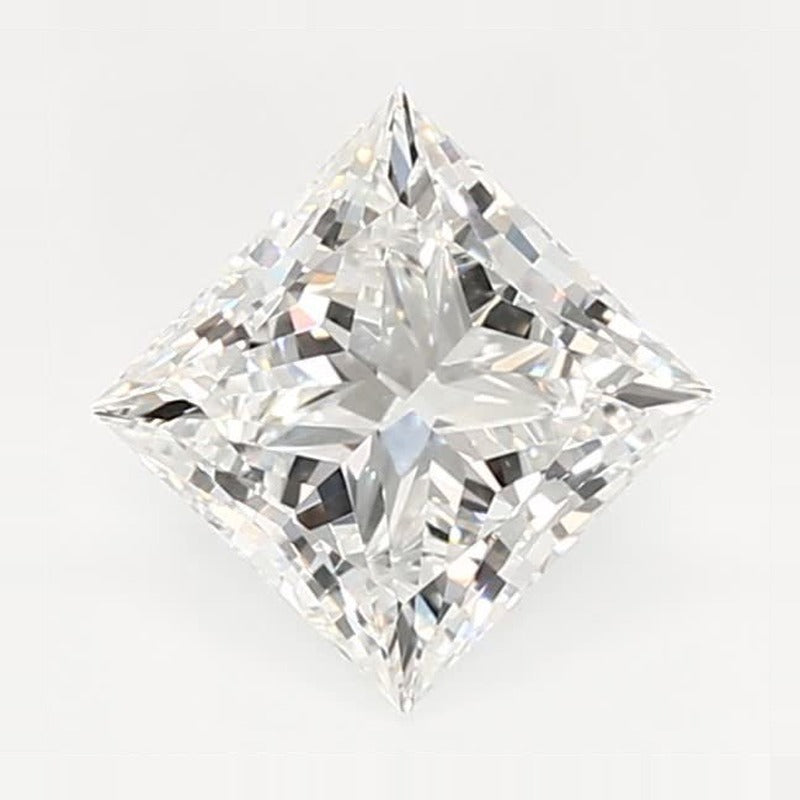 0.78 ct Lab-Grown Diamond – D VVS2 – Square Cut – GCAL Certified — Sapphire Row · cut7