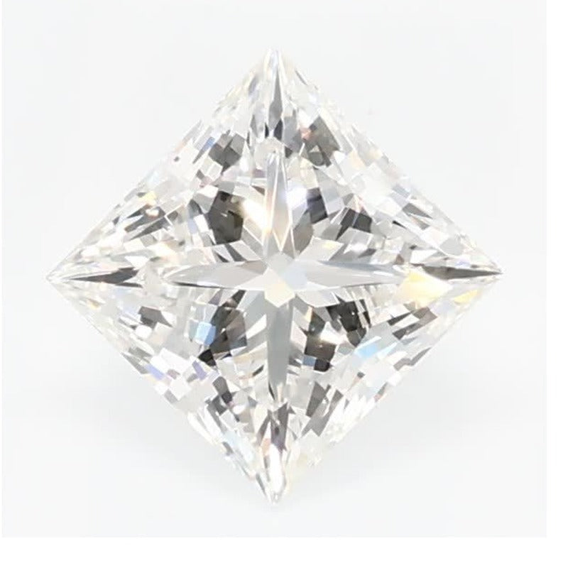 0.78 ct Lab-Grown Diamond – F VVS2 – Square Cut – GCAL Certified — Sapphire Row · cut7
