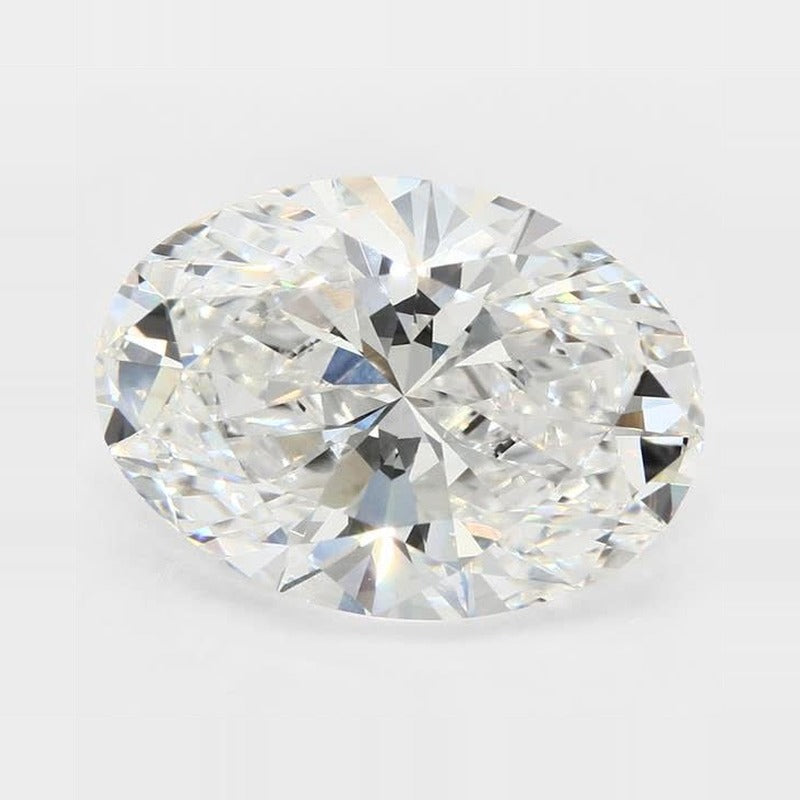 8.59 ct Lab-Grown Diamond – F VVS2 – Oval Cut – GCAL Certified — Sapphire Row · cut7