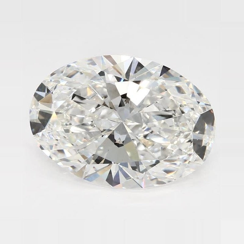 7.02 ct Lab-Grown Diamond – G VVS2 – Oval Cut – GCAL Certified — Sapphire Row · cut7