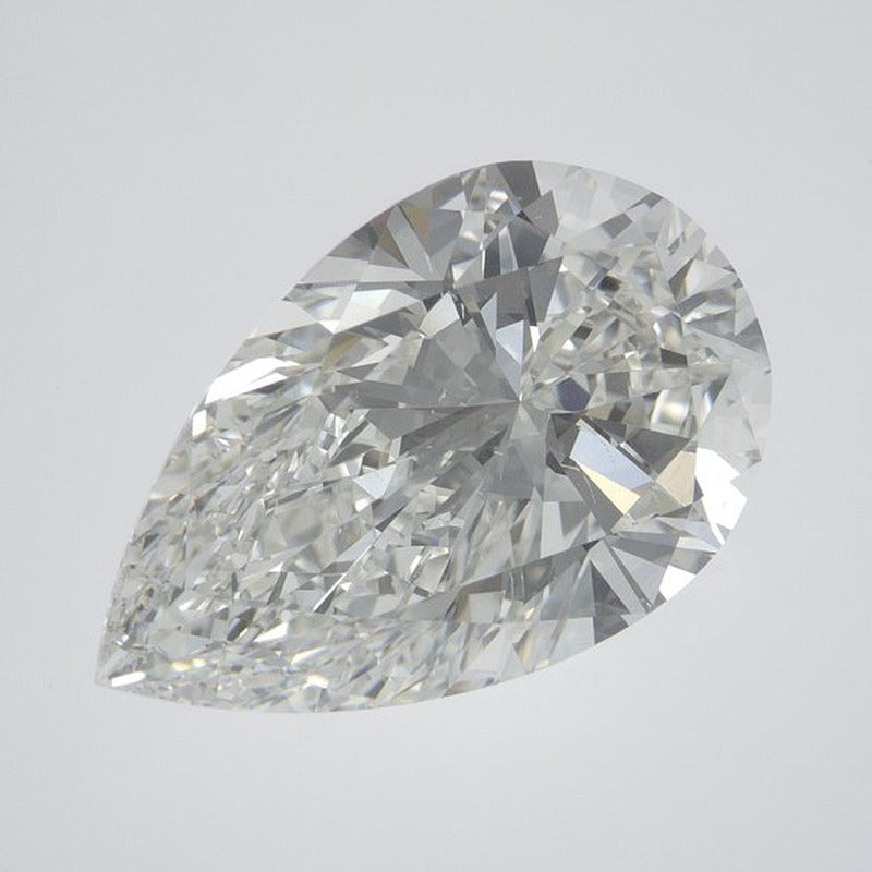 5.01 ct Natural Diamond – J SI1 – Pear Cut – GIA Certified — Sapphire Row · cut7