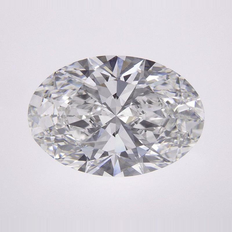 4.22 ct Lab-Grown Diamond – E VVS2 – Oval Cut – IGI Certified — Sapphire Row · cut7