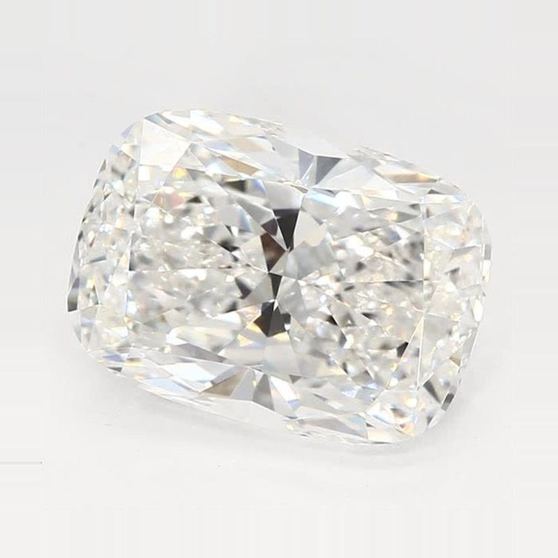 3.69 ct Lab-Grown Diamond – E VS1 – Elongated Cushion Cut – GCAL Certified — Sapphire Row · cut7