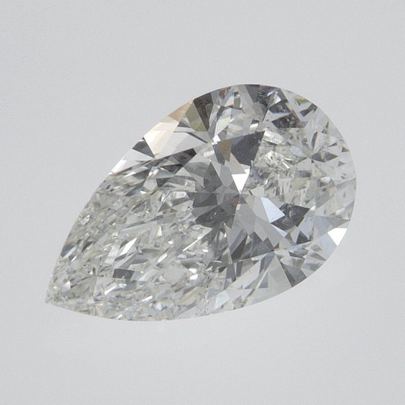 1.05 ct Natural Diamond – H SI2 – Pear Cut – GIA Certified — Sapphire Row · cut7
