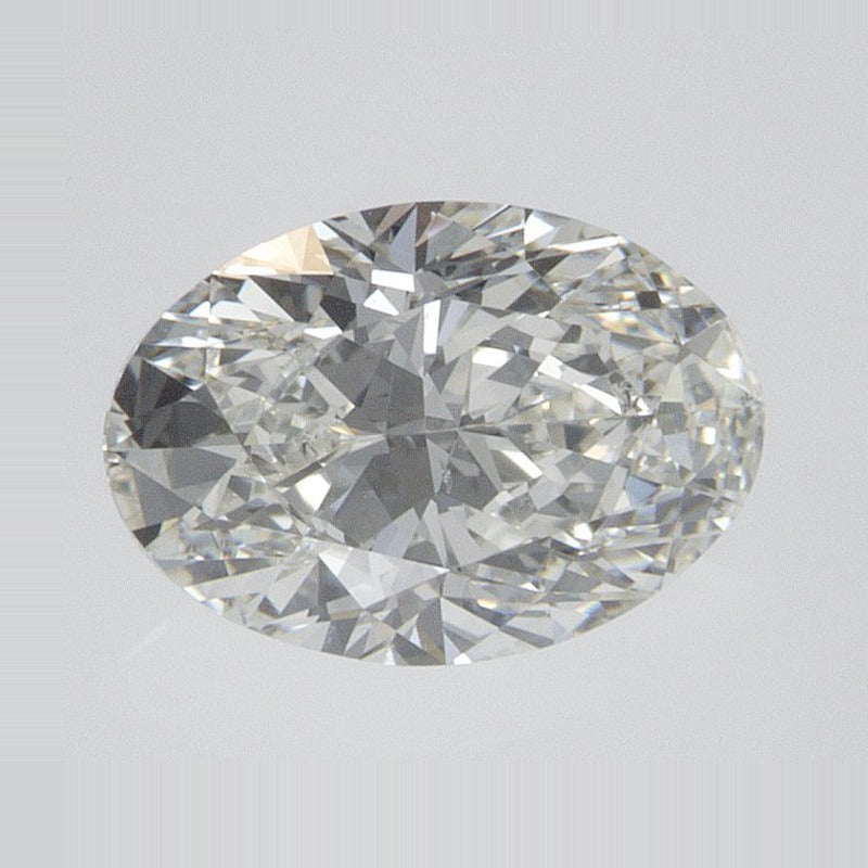 0.90 ct Natural Diamond – I SI1 – Oval Cut – GIA Certified — Sapphire Row · cut7