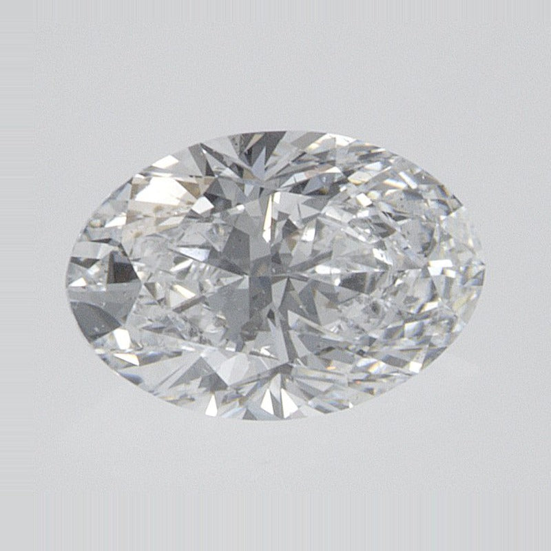 0.55 ct Natural Diamond – D SI2 – Oval Cut – GIA Certified — Sapphire Row · cut7