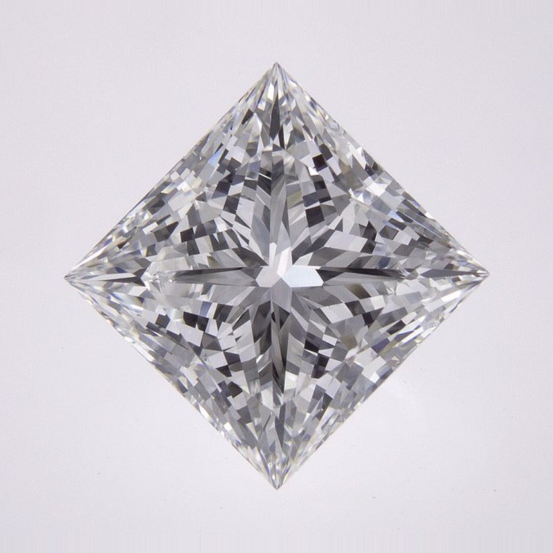 4.55 ct Lab-Grown Diamond – E VVS2 – Square Cut – IGI Certified — Sapphire Row · cut7