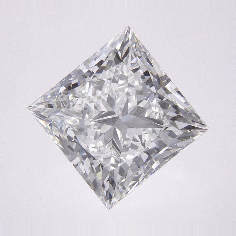 4.21 ct Lab-Grown Diamond – E VS1 – Square Cut – IGI Certified — Sapphire Row · cut7