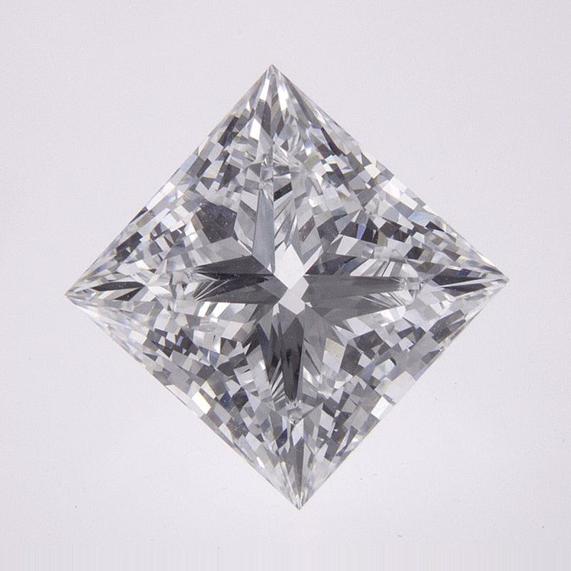 3.22 ct Lab-Grown Diamond – D VVS2 – Square Cut – IGI Certified — Sapphire Row · cut7