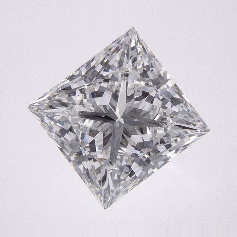 3.09 ct Lab-Grown Diamond – D VVS2 – Square Cut – IGI Certified — Sapphire Row · cut7