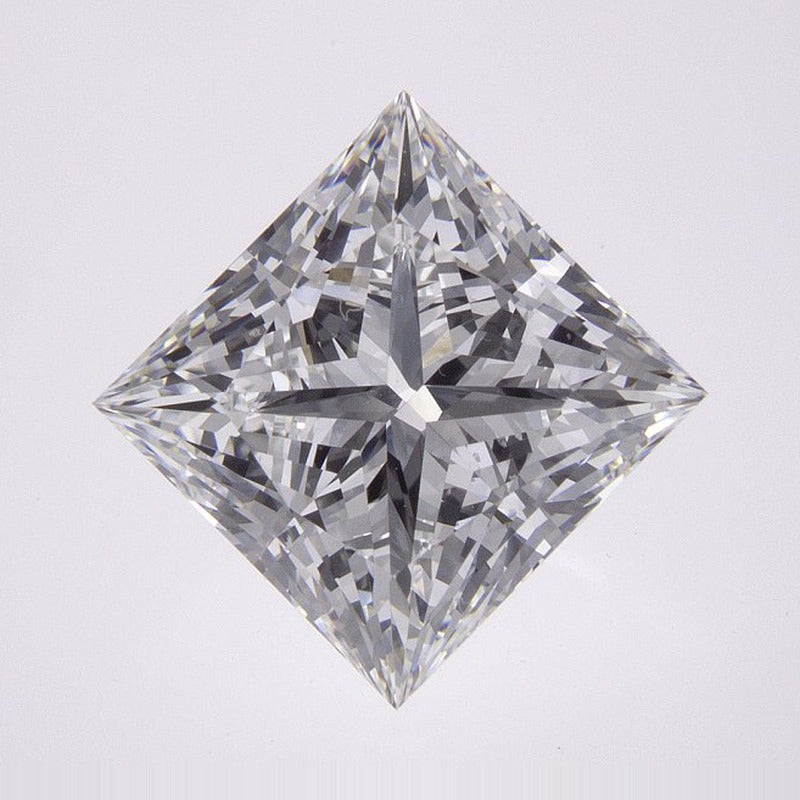 3.08 ct Lab-Grown Diamond – D VVS2 – Square Cut – IGI Certified — Sapphire Row · cut7