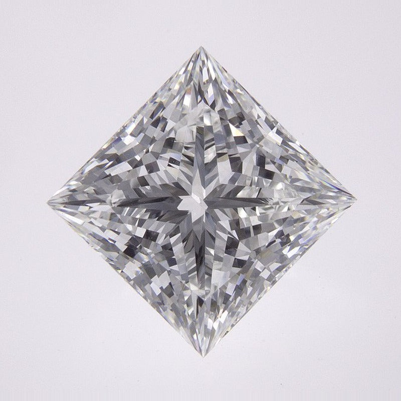 3.05 ct Lab-Grown Diamond – E VVS2 – Square Cut – IGI Certified — Sapphire Row · cut7