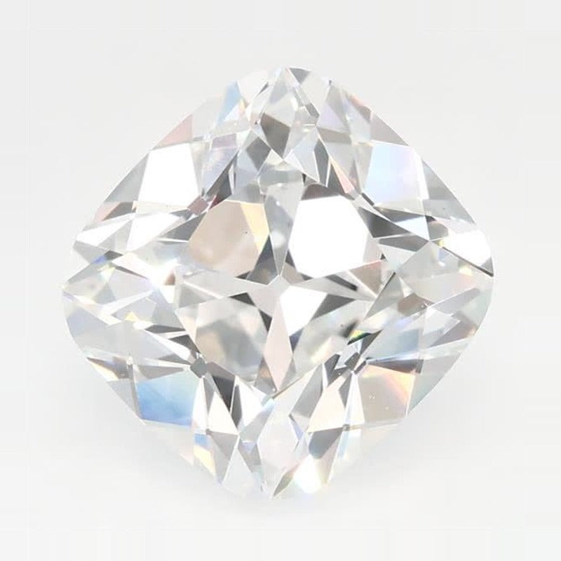 3.03 ct Lab-Grown Diamond – E VS1 – Cushion Cut – Old Mine Cut – GCAL Certified — Sapphire Row · cut7