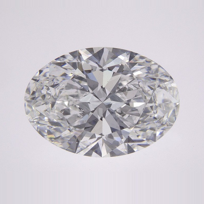 2.99 ct Lab-Grown Diamond – E VVS2 – Oval Cut – IGI Certified — Sapphire Row · cut7