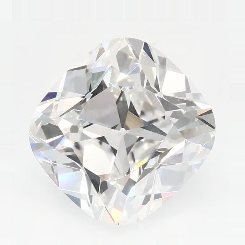 2.80 ct Lab-Grown Diamond – E VS1 – Cushion Cut – Old Mine Cut – GCAL Certified — Sapphire Row · cut7