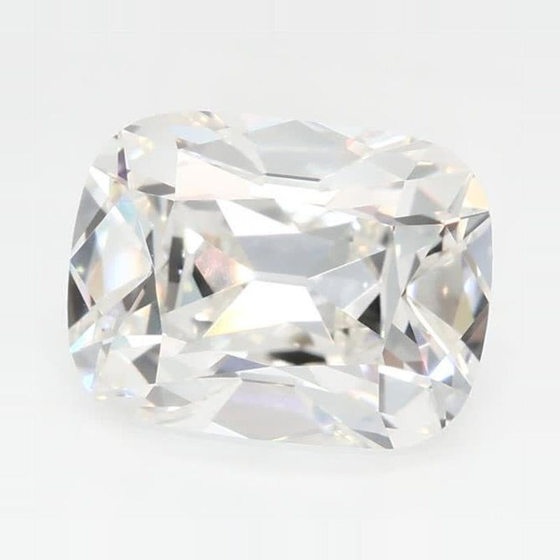 2.50 ct Lab-Grown Diamond – F VVS2 – Elongated Cushion Cut – Old Mine Cut – GCAL Certified — Sapphire Row · cut7