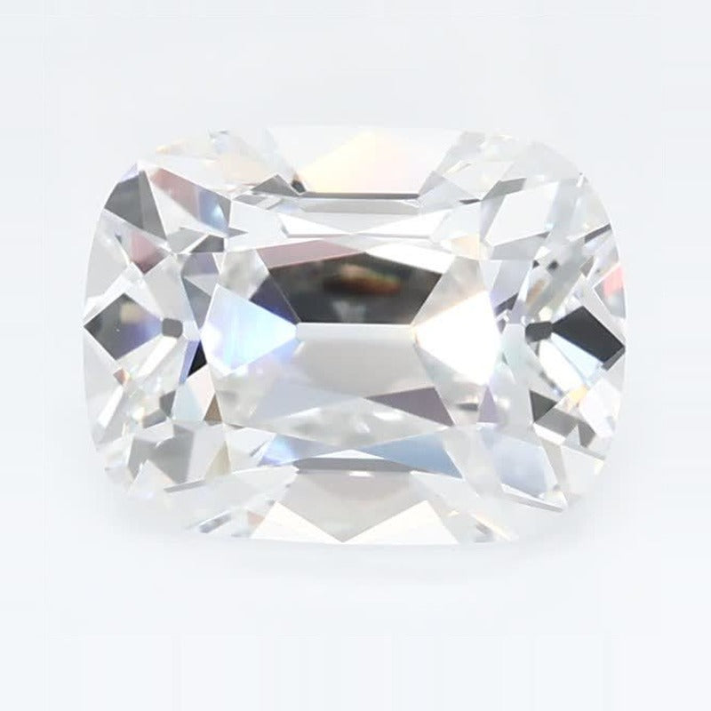 2.03 ct Lab-Grown Diamond – E VS1 – Elongated Cushion Cut – Old Mine Cut – GCAL Certified — Sapphire Row · cut7