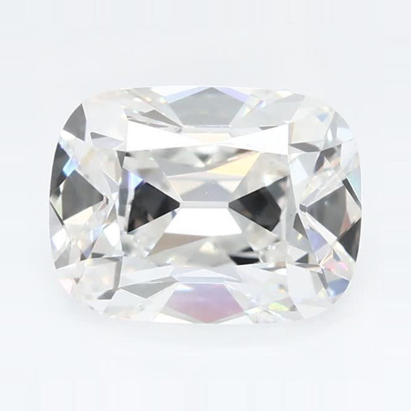 2.01 ct Lab-Grown Diamond – F VS1 – Elongated Cushion Cut – Old Mine Cut – GCAL Certified — Sapphire Row · cut7