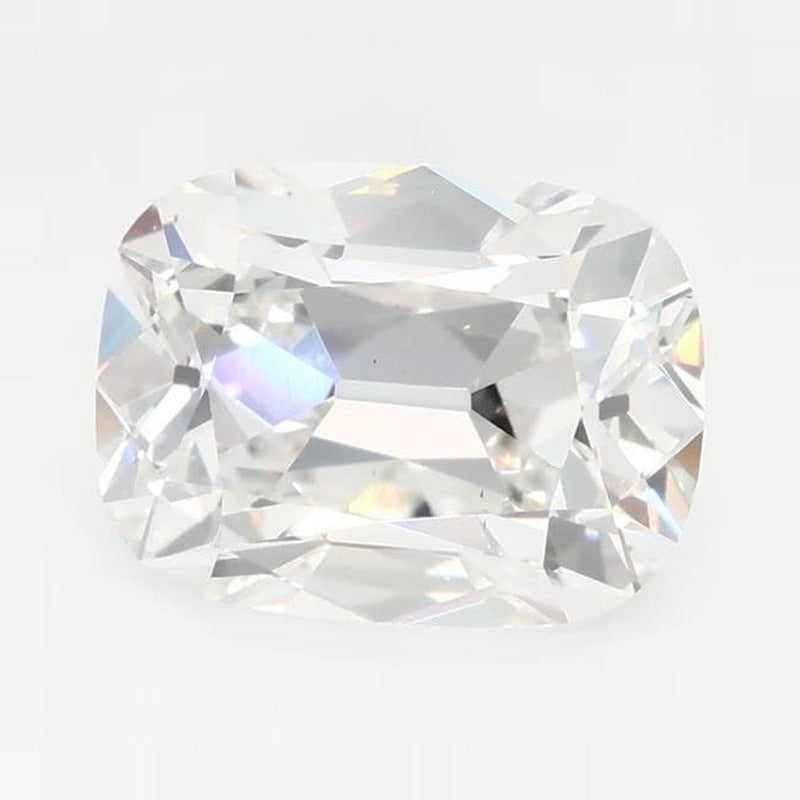 1.80 ct Lab-Grown Diamond – F VS2 – Elongated Cushion Cut – Old Mine Cut – GCAL Certified — Sapphire Row · cut7