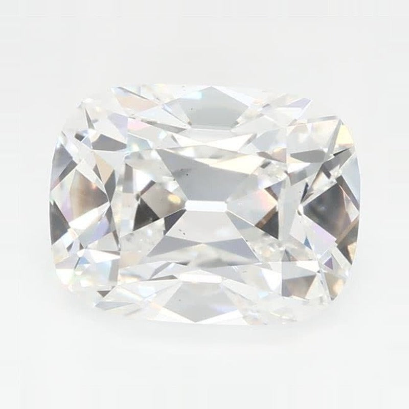 1.76 ct Lab-Grown Diamond – E VS2 – Elongated Cushion Cut – Old Mine Cut – GCAL Certified — Sapphire Row · cut7