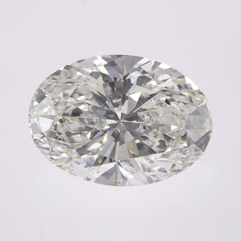 1.70 ct Natural Diamond – G SI1 – Oval Cut – EGL USA Certified — Sapphire Row · cut7