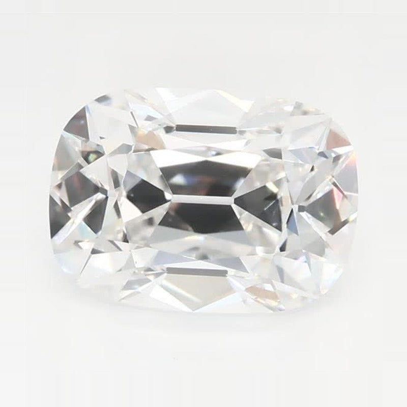 1.65 ct Lab-Grown Diamond – E VS2 – Elongated Cushion Cut – Old Mine Cut – GCAL Certified — Sapphire Row · cut7