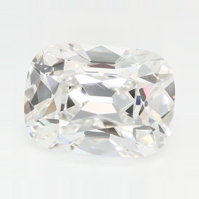 1.65 ct Lab-Grown Diamond – E VVS2 – Elongated Cushion Cut – Old Mine Cut – GCAL Certified — Sapphire Row · cut7