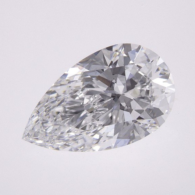 1.57 ct Lab-Grown Diamond – D VVS2 – Pear Cut – IGI Certified — Sapphire Row · cut7