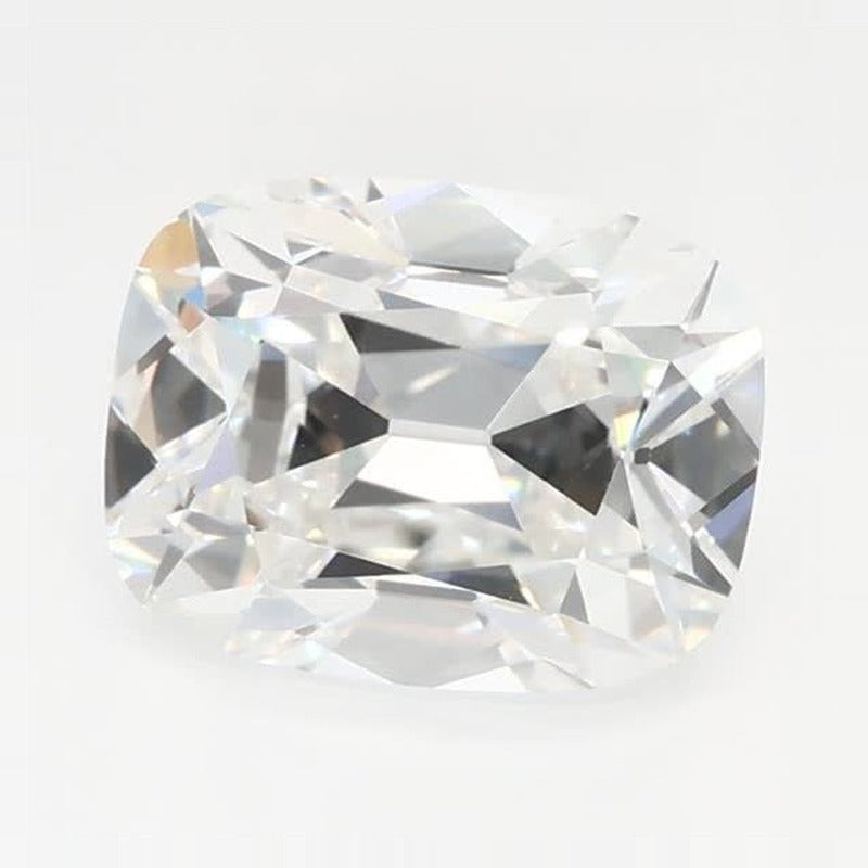 1.50 ct Lab-Grown Diamond – F VVS2 – Elongated Cushion Cut – Old Mine Cut – GCAL Certified — Sapphire Row · cut7