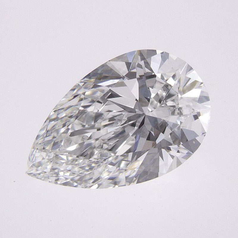 1.24 ct Lab-Grown Diamond – D VVS2 – Pear Cut – IGI Certified — Sapphire Row · cut7