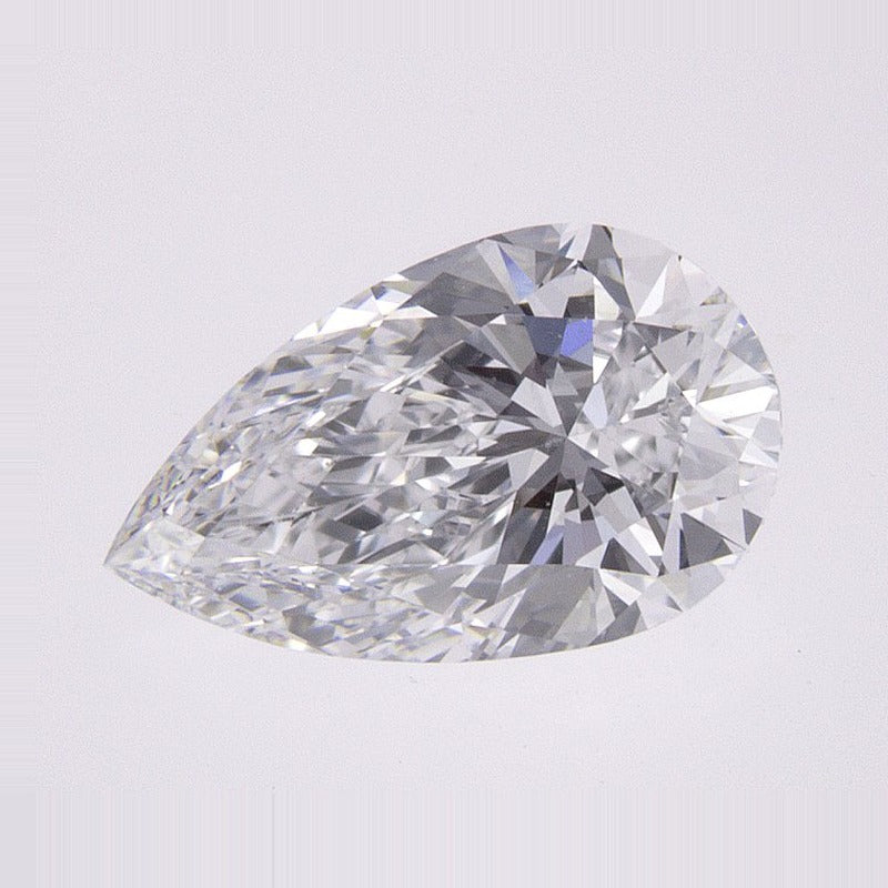 1.02 ct Lab-Grown Diamond – D VVS2 – Pear Cut – IGI Certified — Sapphire Row · cut7