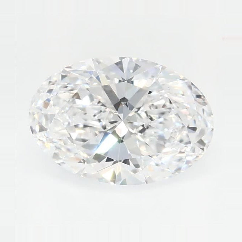 1.00 ct Lab-Grown Diamond – D VVS2 – Oval Cut – GCAL Certified — Sapphire Row · cut7