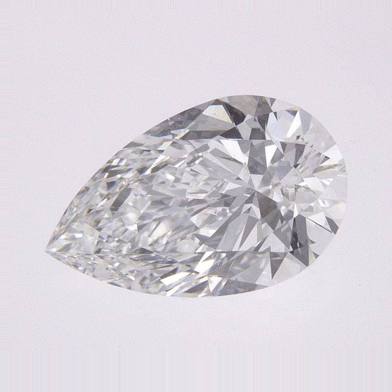 0.97 ct Lab-Grown Diamond – E VVS2 – Pear Cut – IGI Certified — Sapphire Row · cut7