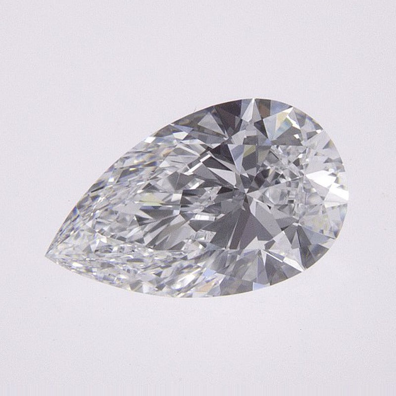 0.84 ct Lab-Grown Diamond – D VS1 – Pear Cut – IGI Certified — Sapphire Row · cut7