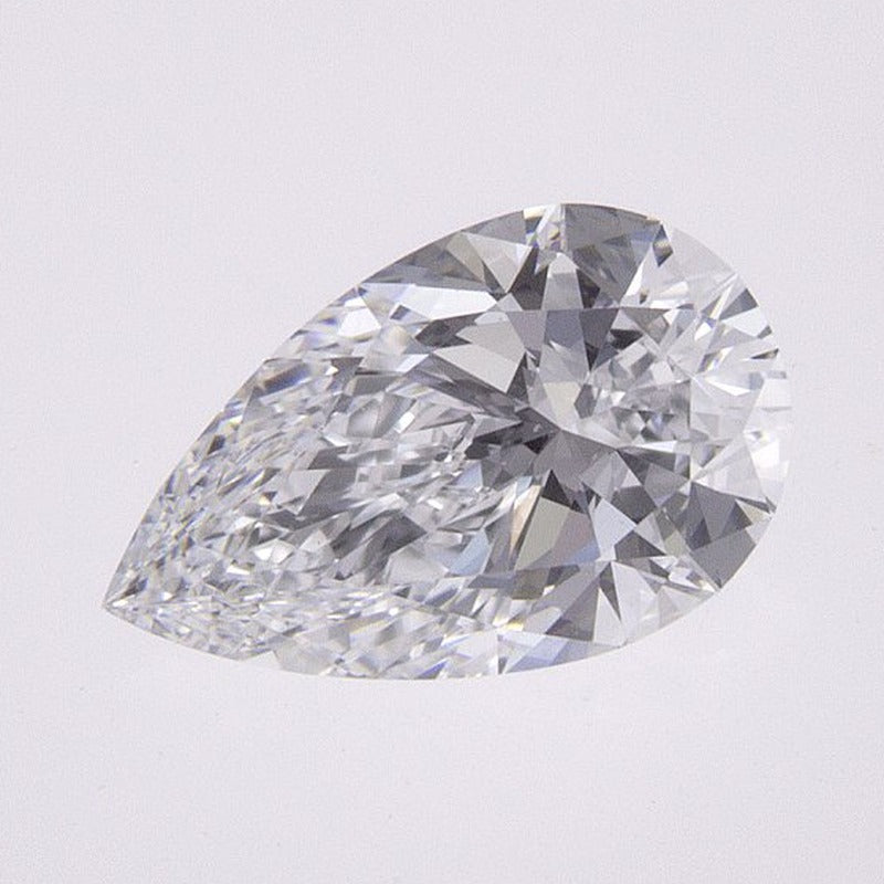 0.83 ct Lab-Grown Diamond – D VVS2 – Pear Cut – IGI Certified — Sapphire Row · cut7
