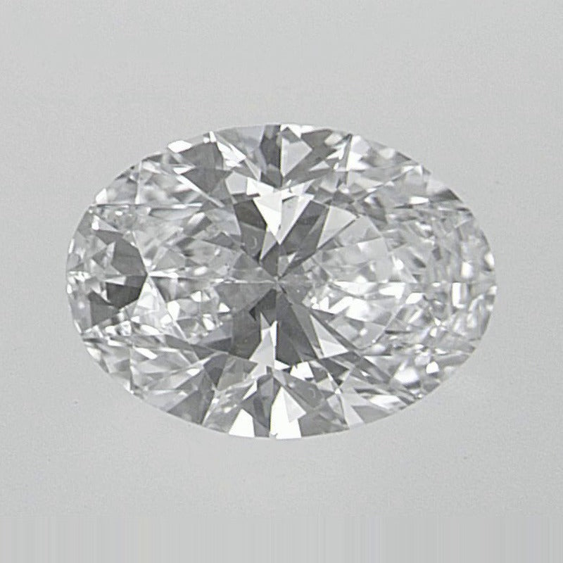 0.79 ct Lab-Grown Diamond – D VVS2 – Oval Cut – IGI Certified — Sapphire Row · cut7