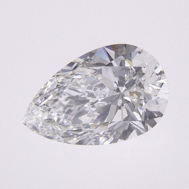 0.79 ct Lab-Grown Diamond – D VVS2 – Pear Cut – IGI Certified — Sapphire Row · cut7