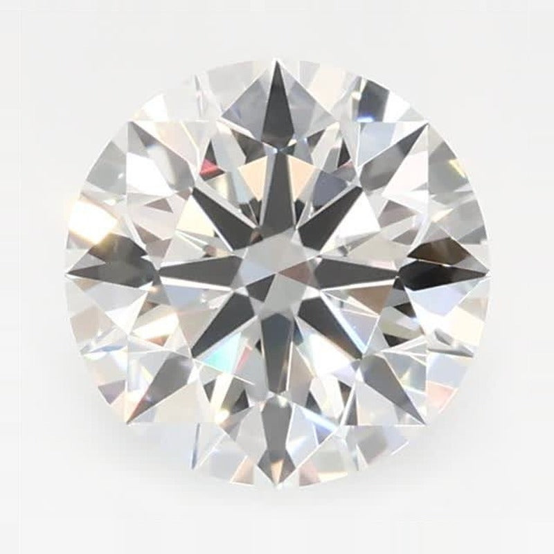 0.77 ct Lab-Grown Diamond – G VVS2 – Round Cut – GCAL Certified — Sapphire Row · cut7