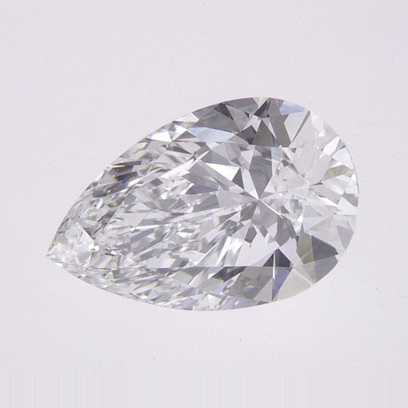 0.78 ct Lab-Grown Diamond – D VVS2 – Pear Cut – IGI Certified — Sapphire Row · cut7
