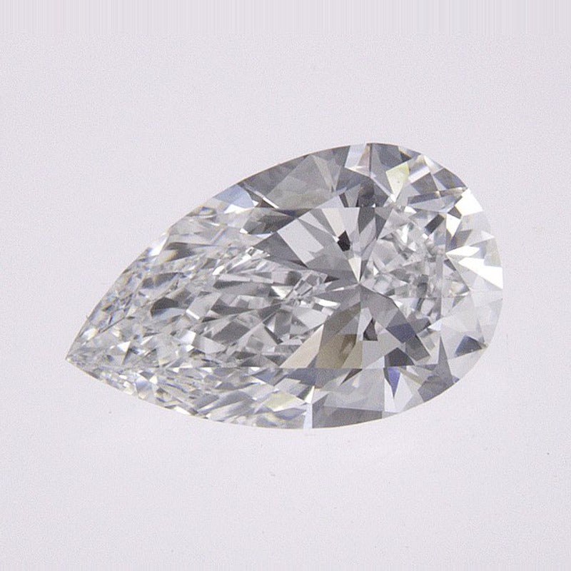 0.73 ct Lab-Grown Diamond – D VVS2 – Pear Cut – IGI Certified — Sapphire Row · cut7