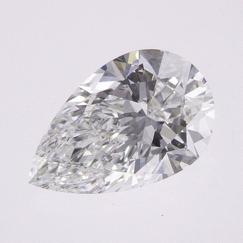 0.59 ct Lab-Grown Diamond – E VVS2 – Pear Cut – IGI Certified — Sapphire Row · cut7