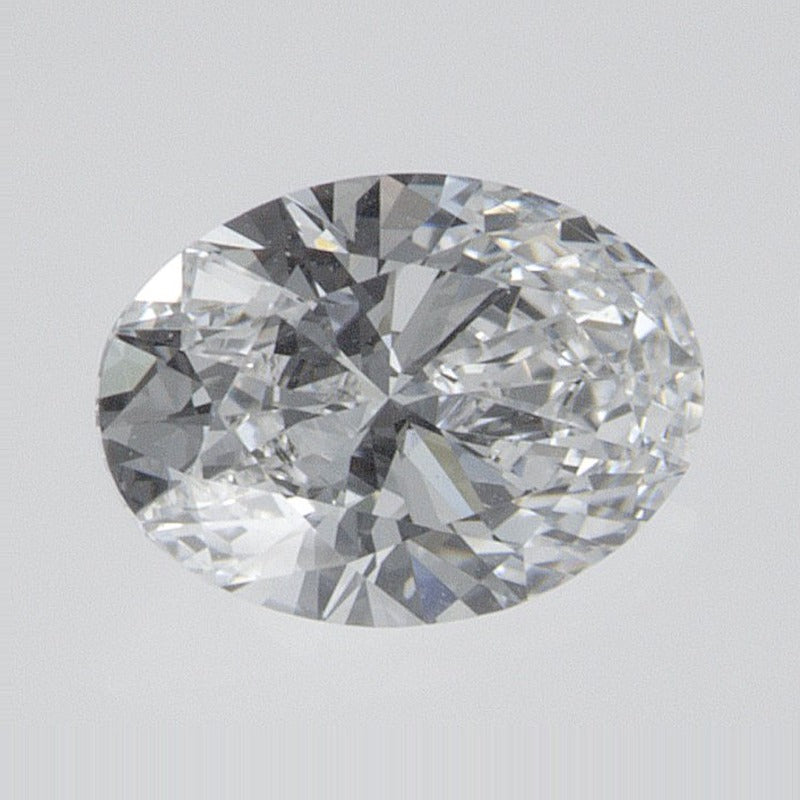 0.55 ct Lab-Grown Diamond – D VVS2 – Oval Cut – IGI Certified — Sapphire Row · cut7