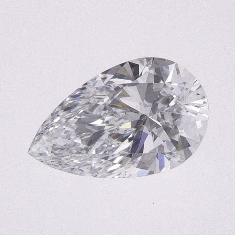 0.54 ct Lab-Grown Diamond – E VVS2 – Pear Cut – IGI Certified — Sapphire Row · cut7