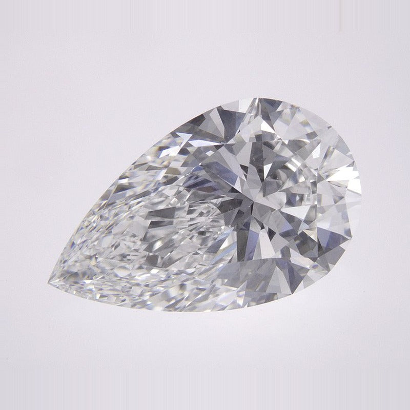 4.58 ct Lab-Grown Diamond – E VVS2 – Pear Cut – IGI Certified — Sapphire Row · cut7