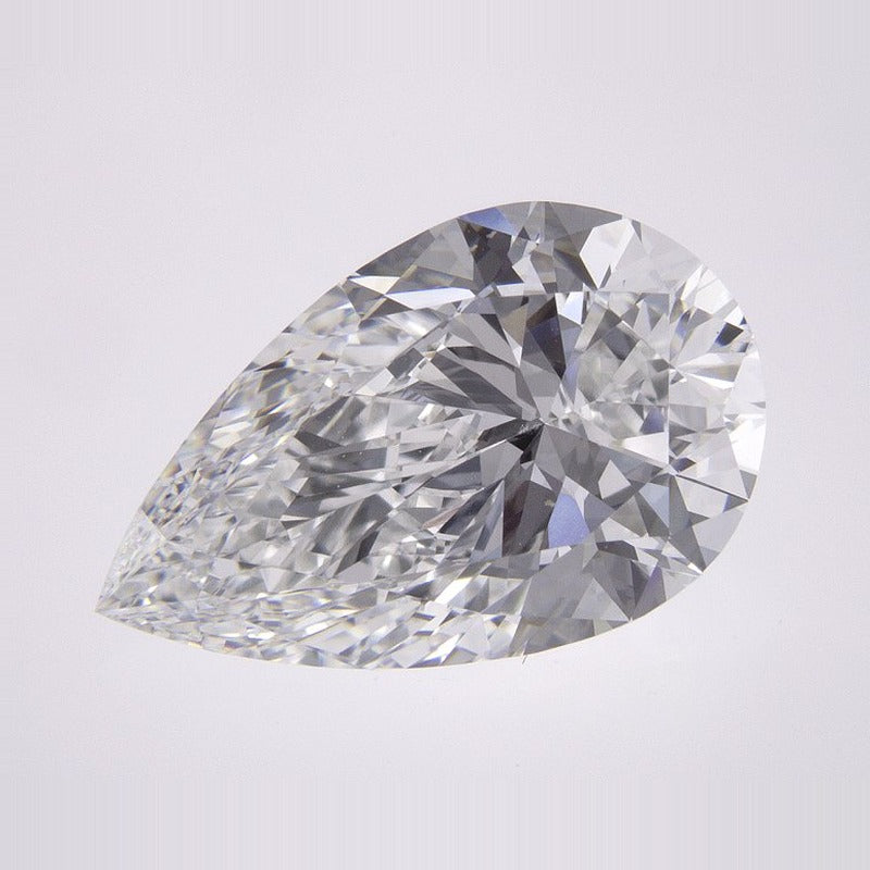 4.54 ct Lab-Grown Diamond – E VVS2 – Pear Cut – IGI Certified — Sapphire Row · cut7