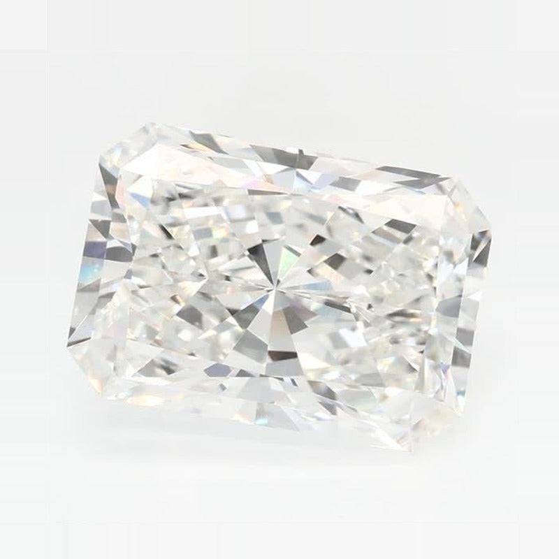 4.18 ct Lab-Grown Diamond – F VVS2 – Radiant Cut – GCAL Certified — Sapphire Row · cut7