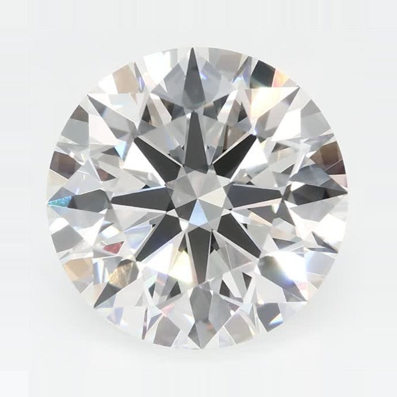 4.10 ct Lab-Grown Diamond – G VVS2 – Round Cut – GCAL Certified — Sapphire Row · cut7