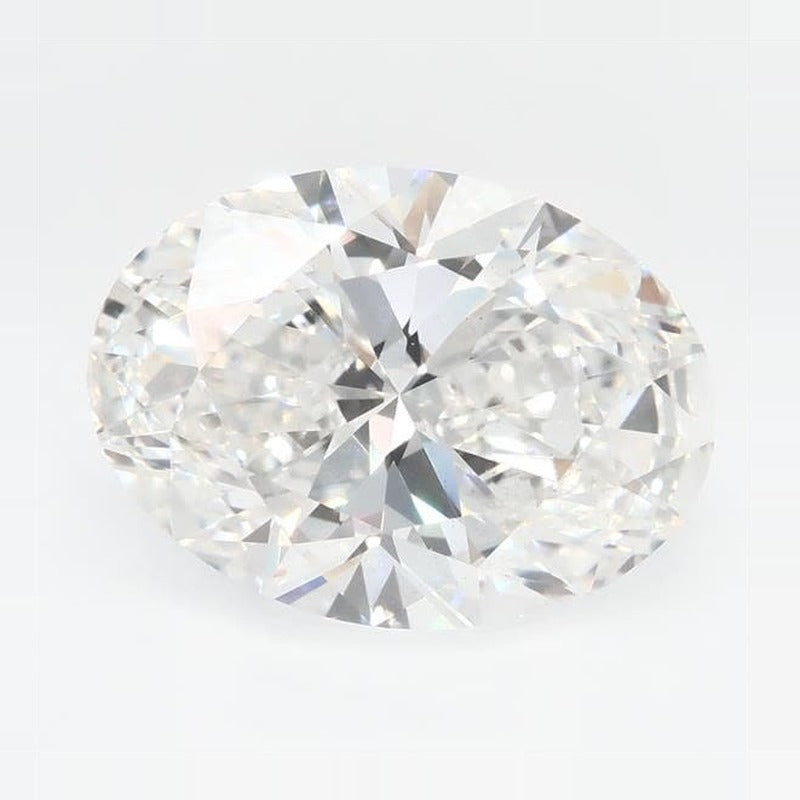 3.93 ct Lab-Grown Diamond – F VS2 – Oval Cut – GCAL Certified — Sapphire Row · cut7